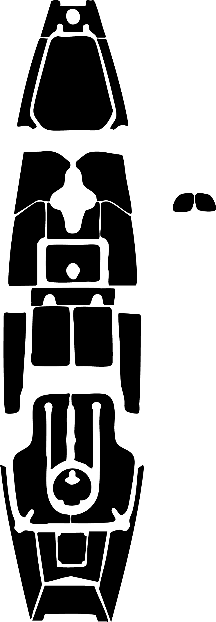 Nauticoat EVA Deck Pad Kit for Hobie® Pro Angler 12