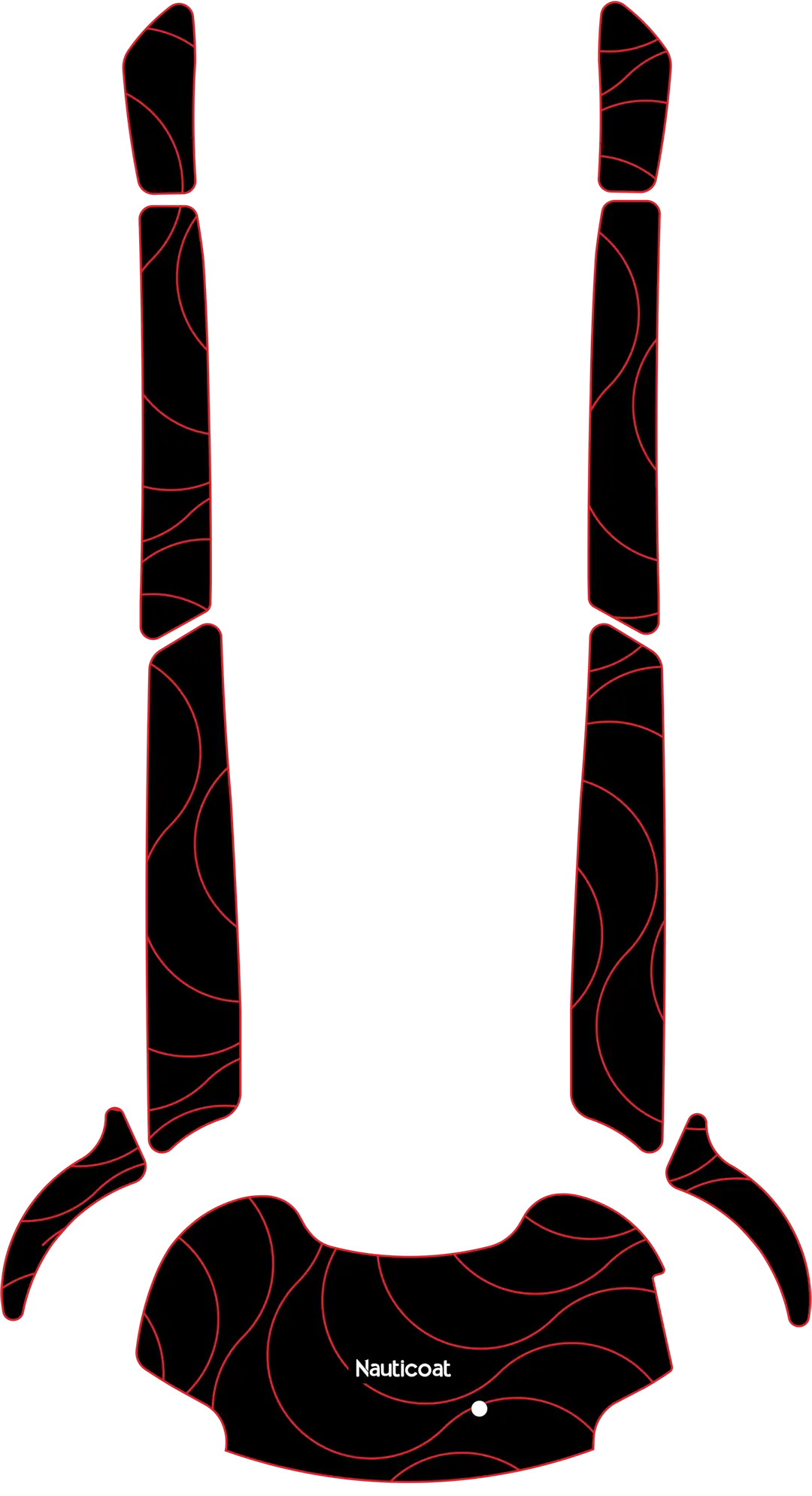 Yamaha FZS / FZR SHO Traction Mat Kit 2009-2016