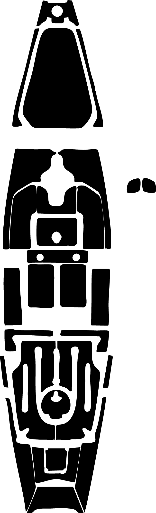 Nauticoat EVA Deck Pad Kit for Hobie® Pro Angler 14