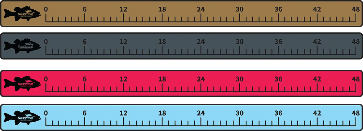 48-Inch Fish Ruler - With Nauticoat Logo – NautiCoat
